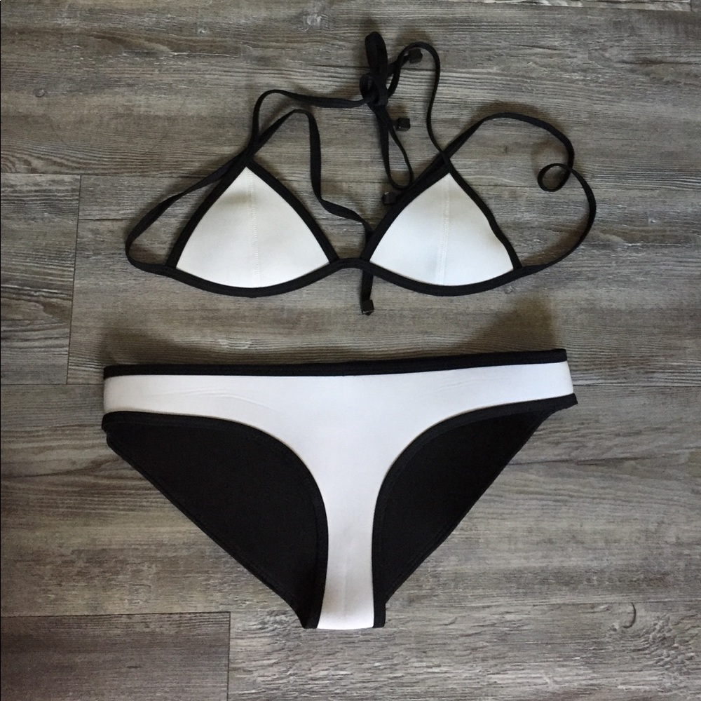 White Triangl Chloe Bikini (top only)